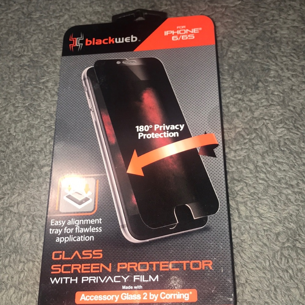 💜Blackweb iPhone 6/6S Glass Screen Protector